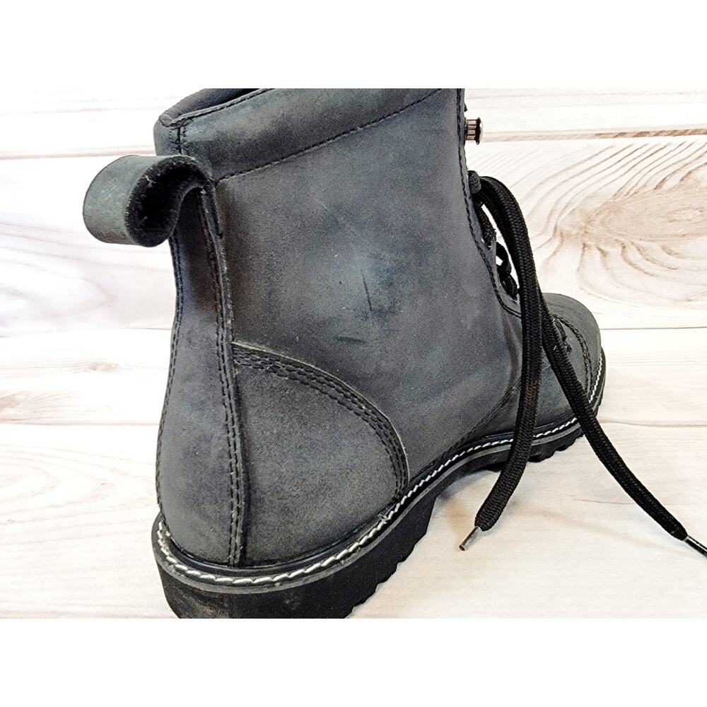 Street & Steel 126365 Riding Reinforced Toe Black Leather Boots - Men’s Size 11 - Picture 16 of 16